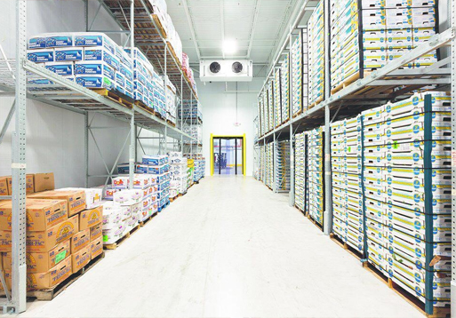 Warehouse for goods in Europe