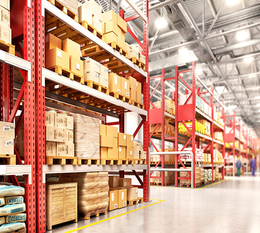 Warehouse for goods in Europe